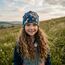 Wollhuhn Kinder Beanie – Zweilagige Longbeanie aus Jersey, wendbar & weich – innen grau – Handmade in Deutschland – ganzjährig (DE/NL/SE/PL, Numerisch, 48, 50, Pony/Pferde Blau)