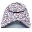 Wollhuhn Kinder Beanie – Zweilagige Longbeanie aus Jersey, wendbar & weich – innen grau – Handmade in Deutschland – ganzjährig (DE/NL/SE/PL, Numerisch, 48, 50, Blümchen Dark/Pastell)