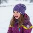 Wollhuhn Kinder Beanie – Zweilagige Longbeanie aus Jersey, wendbar & weich – innen grau – Handmade in Deutschland – ganzjährig (DE/NL/SE/PL, Numerisch, 52, 54, Cool Music Violett/Lila)