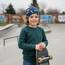 Wollhuhn Kinder Beanie – Zweilagige Longbeanie aus Jersey, wendbar & weich – innen grau – Handmade in Deutschland – ganzjährig (DE/NL/SE/PL, Numerisch, 56, 58, Space/Rakete Dunkelblau)