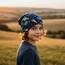 Wollhuhn Kinder Beanie – Zweilagige Longbeanie aus Jersey, wendbar & weich – innen grau – Handmade in Deutschland – ganzjährig (DE/NL/SE/PL, Numerisch, 56, 58, Space/Rakete Dunkelblau)
