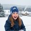 Wollhuhn Kinder Beanie – Zweilagige Longbeanie aus Jersey, wendbar & weich – innen grau – Handmade in Deutschland – ganzjährig (DE/NL/SE/PL, Numerisch, 52, 54, Einhörner Dunkelblau)