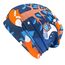 Wollhuhn Kinder Beanie – Zweilagige Longbeanie aus Jersey, wendbar & weich – innen grau – Handmade in Deutschland – ganzjährig (DE/NL/SE/PL, Numerisch, 48, 50, Nightfox Dunkelblau/Orange)