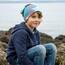 Wollhuhn Kinder Beanie – Zweilagige Longbeanie aus Jersey, wendbar & weich – innen grau – Handmade in Deutschland – ganzjährig (DE/NL/SE/PL, Numerisch, 52, 54, Big Stars Grau/Mint)