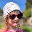 Wollhuhn ÖKO Jungen/Mädchen Bequeme Weiche Long Beanie/Mütze/Beanie-Mütze/Strickmütze/Kindermütze Jersey Gefüttert Übergangszeiten (Öko-Stoffe/Bio)… (Blümchen Weiß-Pastell, M)