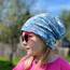 Wollhuhn Kinder Beanie – Zweilagige Longbeanie aus Jersey, wendbar & weich – innen grau – Handmade in Deutschland – ganzjährig (DE/NL/SE/PL, Numerisch, 48, 50, Pony/Pferde Jeansblau)