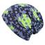 Wollhuhn Kinder Beanie – Zweilagige Longbeanie aus Jersey, wendbar & weich – innen grau – Handmade in Deutschland – ganzjährig (DE/NL/SE/PL, Numerisch, 52, 54, Skulls Grau/Lime)