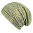 Wollhuhn Kinder Beanie – Zweilagige Longbeanie aus Jersey, wendbar & weich – innen grau – Handmade in Deutschland – ganzjährig (DE/NL/SE/PL, Numerisch, 52, 54, Lines Grün)
