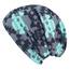 Wollhuhn Kinder Beanie – Zweilagige Longbeanie aus Jersey, wendbar & weich – innen grau – Handmade in Deutschland – ganzjährig (DE/NL/SE/PL, Numerisch, 52, 54, Coole Skulls Grau/Mint)