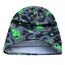 Wollhuhn Kinder Beanie – Zweilagige Longbeanie aus Jersey, wendbar & weich – innen grau – Handmade in Deutschland – ganzjährig (DE/NL/SE/PL, Numerisch, 52, 54, Space Neon Grün)