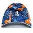 Wollhuhn Kinder Beanie – Zweilagige Longbeanie aus Jersey, wendbar & weich – innen grau – Handmade in Deutschland – ganzjährig (DE/NL/SE/PL, Numerisch, 48, 50, Nightfox Dunkelblau/Orange)