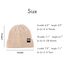 Pesaat Baby Mütze Jungen Strickmütze Weiche Baumwolle Mädchen Hut Kindermütze Warme Wintermütze 0-5 Jahren Winter,Herbst (Schwarz+Khaki, 2-5Jahren)