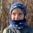 Wollhuhn Kinder Beanie – Zweilagige Longbeanie aus Jersey, wendbar & weich – innen grau – Handmade in Deutschland – ganzjährig (DE/NL/SE/PL, Numerisch, 56, 58, Traktor/Trecker Dunkelblau)