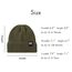 Pesaat Baby Mütze Jungen Strickmütze Weiche Baumwolle Mädchen Hut Kinder Schlupfmütze Warme Wintermütze 0-5 Jahren Winter,Herbst (DE/NL/SE/PL, Alter, 6 Monate, 24 Monate, Schwarz+Hellgray+Armeegrün)