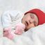 DRESHOW Neugeborenes Baby Fäustlinge Kleinkind Handschuhe Keine Kratzer Fäustlinge Baumwolle Handschuhe für 0-6 Monate