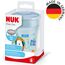 NUK Magic Cup Trinklernbecher | 8+ Monate | 230 ml | auslaufsicherer 360°-Trinkrand | BPA-frei | blauer Igel