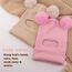 DRESHOW Kinder Wintermütze Warme Schal Schlupfmütze Strickmütze Kapuze Weiche Schalmütze mit Doppelt Bommel Pom Pom Beanie Mütze für Kleinkinder Jungen Mädchen 1-6 Jahre