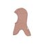 Dilling Balaclavas Blush Melange 62/74 100% Bio-Merinowolle Premium Kleider Baby Kleidung Winter laufbekleidung
