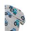 Sterntaler Beanie Traktor – Jungen Mütze aus Melange-Singlejersey mit UV-Schutz 50+ – Bedruckt mit Traktoren – Bequeme Kindermütze – Für Babys und Kleinkinder – silber, Größe 51