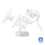 Philips AVENT Handmilchpumpe - einfaches Abpumpen, mit Natural-Motion Technologie, BPA-frei (Modell SCF430/01) Transparent