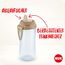 NUK Kiddy Cup Night Trinkbecher für Kleinkinder | 12+ Monate | 300 ml | Auslaufsicheres, verstärktes Mundstück | Leuchtet im Dunkeln | Clip & Schutzkappe | BPA-frei | Blau