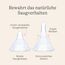 Lansinoh Babyflasche mit NaturalWave Sauger L, 330 ml - für Babys ab 6 Monate - Anti Kolik Ventil & BPA frei