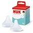 NUK Perfect Match Babyflaschensauger |Ab 6+ Monaten | Anti-Kolik-Flaschensauger | Silikon | Durchflusskontrolle | 2 Stück