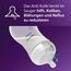 Philips AVENT Natural Response Sauger – 2x Sauger für Babyflaschen mit Durchflussstärke 4, für Babys ab 3 Monaten, BPA-frei (Modell SCY964/02)