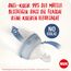 NUK First Choice+ Babyflasche | 0–6 Monate | Temperature Control Anzeige | 150 ml | Anti-Colic-Ventil | BPA-frei | Trinksauger aus Silikon | Safari (neutral)