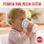 NUK Magic Cup Trinklernbecher | 8+ Monate | 230 ml | auslaufsicherer 360°-Trinkrand | BPA-frei | blau | 2 Stück