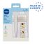 MAM Easy Active Trinkflasche im 2er-Set (270 ml), Baby Trinkflasche inklusive MAM Sauger Größe 1 aus SkinSoft Silikon, Milchflasche mit ergonomischer Form, 0+ Monate, Biene/Igel