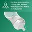 Philips AVENT Babyflasche Natural Response aus Glas – Babyflasche, 240 ml, BPA-frei, für Neugeborene ab 1 Monat (Modell SCY933/01)