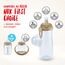 NUK Sports Cup Kinder Trinkflasche mit Chamäleon-Effekt | 24+ Monate | mit Farbwechsel | auslaufsichere Push-Pull-Trinktülle | Clip & Schutzkappe | BPA-frei | 450 ml | Chamäleon (grün)