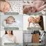 GLLQUEN BABY Musselintücher für Babys, 6 Stück Spucktücher aus Baumwolle 70 cm x 70 cm, saugfähig und atmungsaktiv und ideal zum Reinigen, Abwischen und Abdecken von Neugeborenen (Packung mit 2)