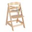 roba Treppenhochstuhl Sit Up III - Mitwachsender Baby Hochstuhl - ab 6 Monaten - Kinderhochstuhl aus Holz natur - Stuhl bis 50 kg belastbar, 1 Stück (1er Pack)