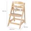 roba Treppenhochstuhl Sit Up III - Mitwachsender Baby Hochstuhl - ab 6 Monaten - Kinderhochstuhl aus Holz natur - Stuhl bis 50 kg belastbar, 1 Stück (1er Pack)