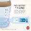 NUK Perfect Match Babyflasche | Ab 0 Monate | Passt sich dem Baby an | Temperature Control | Anti-Colic | 150 ml | BPA-frei | Silikontrinksauger, Small | Regenbogen