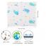 ABirdon 10 Stück Baby Musselin Waschlappen, 30x30cm Mulltücher Bio-Baumwolle Weiche Baby Handtücher, Gesicht Handtuch, Mehrzweck Gesichtstüche für Jungen und Mädchen