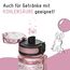 BJORKI® Trinkflasche Kinder auslaufsicher 500ml inkl. BONUS Namenssticker - Ideal für Schule, Kindergarten & Sport - Kohlensäure geeignet - Robuste Wasserflasche für aktive Kids (Pastell Rosa)