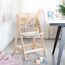 roba Treppenhochstuhl Sit Up III - Mitwachsender Baby Hochstuhl - ab 6 Monaten - Kinderhochstuhl aus Holz natur - Stuhl bis 50 kg belastbar, 1 Stück (1er Pack)