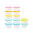 Badabulle Badabowls Aufbewahrungsbehälter für Babybrei - 12er Set, 250ml Füllmenge, auslaufsicher