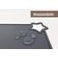 Moonkie 2PC Baby Silikon Platzset Abwaschbar, Platzdeckchen, rutschfest Tischset Kinder, Kinder Platzset, Schmutzabweisend, Tragbar, für Kinder und Kleinkinder (Äther/Salbei)