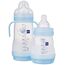 Mam Easy Start Anti-Colic Babyflasche, 8 Flaschen in den Formaten 130 ml, 160 ml und 260 ml, 1 Start Nano, 4 Dichtstoffscheiben, 1 extra weicher und griffiger Ausgießer, Sortiert Farbe, 7- 30 g