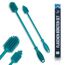 JAWAonline Spülbürsten Set 32cm und 24cm - Flaschenbürste Silikon schonend und kratzfrei - Flexible Flaschenreiniger Bürste - Premium Bottle Brush - Reinigungsbürste für kleine und große Flaschen