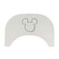 hauck Kinder Silikonauflage, Disney Mickey Light Beige- Kompatibel mit Alpha Click Tray und Arketa Click Tray Essbrett für Alpha+, Beta+ & Arketa Holzhochstuhl (Nicht Kompatibel mit Holz-Essbrett)