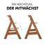 hauck Alpha+, Walnut - Mitwachsender Holzhochstuhl aus Buche für Kinder ab 6 Monaten bis 90 kg - Inklusive 5 Punkt Gurt, Schrittgurt, Schutzbügel - Kompatibel mit viel Zubehör