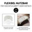 hauck Kinder Silikonauflage, Disney Mickey Light Beige- Kompatibel mit Alpha Click Tray und Arketa Click Tray Essbrett für Alpha+, Beta+ & Arketa Holzhochstuhl (Nicht Kompatibel mit Holz-Essbrett)