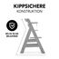 hauck Alpha+, Grey - Mitwachsender Holzhochstuhl aus Buche für Kinder ab 6 Monaten bis 90 kg - Inklusive 5 Punkt Gurt, Schrittgurt, Schutzbügel - Kompatibel mit viel Zubehör
