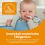NumNum GOOtensils Babylöffel Set - Stufe 1+2 Esslernlöffel Baby ab 6+ Monaten - Beikost Baby Zubehör BLW - BPA frei Silikon Löffel Selber Essen - 2er (Grau/Grün)