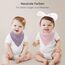 Bearmoss Lätzchen Baby Dreieckstuch Musselin Halstuch Baby für Junge und Mädchen,100% Baumwolle Verstellbare 8 Stück (SommerBeere)